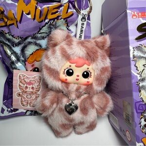 “Red Cat” Samuel Cat's Cool Moment Series Plush Pendant Kitty Toy Doll